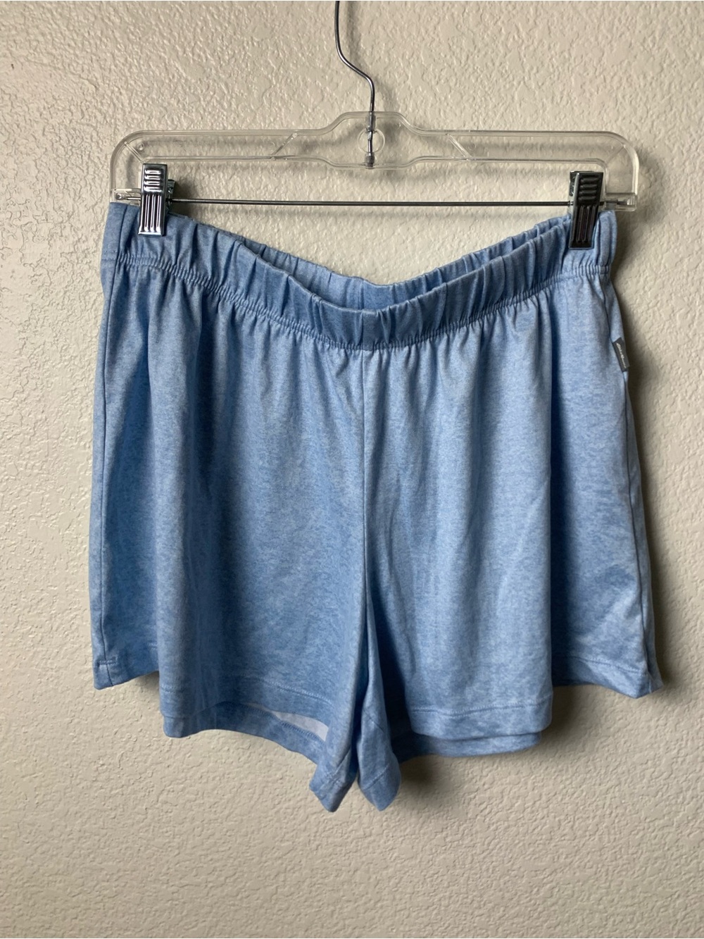 Eddie Bauer Sleepwear Womens Shorts Medium Blue Heathered Lounge PJ Pajamas